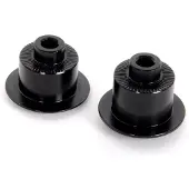 Progress Endurance Straight Pull Adapters 2 Units Musta 9 x 135 mm