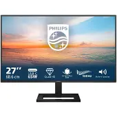 Philips 27inch 2560x1440 100hz ips flat h/a 100mm usb-c display pd 65w adaptivesync usb hub speakers low blue mode usb-c hdmi