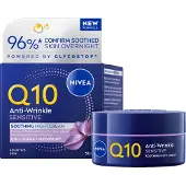 Nivea Q10 Anti-Wrinkle Sensitive Perfume Free Night Cream 50 ml