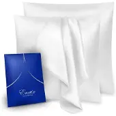 Hobby Hall Enetix silkkisatiini tyynyliinat, 2 kpl, 65 × 65 cm