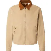 Levi's for man. 005AF-0004 Brown Castro full-zip jacket (S), Casual, Cotton