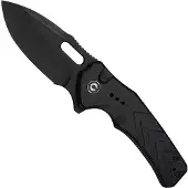 CIVIVI Vexron C24066-1 Blackwashed 14C28N, Black G10, pocket knife
