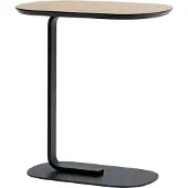 Muuto Relate sivupöytä 60,5 cm tammi, musta