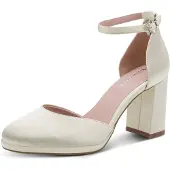 Tamaris Women Court Sho - Cream - 41