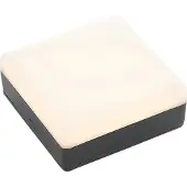 LUCANDE LED- Thilo, 16cm, antrasiitti, tunnistin, IP54 Thilo, Synteettinen materiaali, Moderni