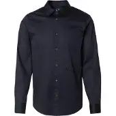 Armani Exchange for man. XM000339AF10192UB101 Navy satin shirt (XL), Casual, Cotton