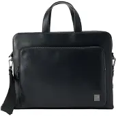 Calvin Klein Tietokonelaukku 'Emblem Hardware' musta