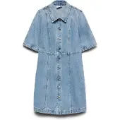 Vero Moda Mekko 'VMDaisy' sininen denim