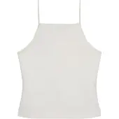 Calvin Klein Sl Ponte Monogram Cami - Cream - XL