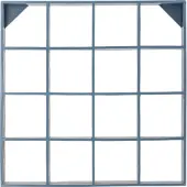Bloomingville Bekka Shelf - Blue - 70X70X10CM