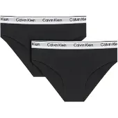 Calvin Klein 2Pk Bikini - Black - 152-164