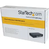 StarTech.com SV431USB Kvm-kytkin Telineasennus, musta