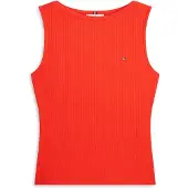 Tommy Hilfiger 5x2 Rib Boat Slim Fit Hihaton T-paita