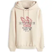 Tommy Hilfiger Modern Ath Graphic Hoody - Cream - XL