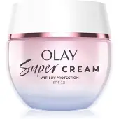 Olay Super Cream SPF 30 kevyt kosteusvoide kasvoille SPF 30 50 ml