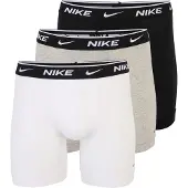 Nike Underwear Cotton Stretch Boxer Brief 3Pk - Black - L