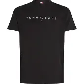 Tommy Hilfiger Reg Linear Logo Lyhythihainen T-paita