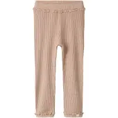 Lil´ Atelier Nbfbabette Slim Leggings Lil - Beige - 56