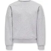 Kids Only Kogsweat L/S Crew Oversize Swt Noos - Grey - 134-140