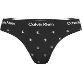 Calvin Klein Underwear Stringit musta / valkoinen