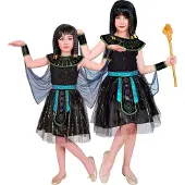 Hobby Hall "EGYPTIN KUNINGATAR" (mekko, jossa viitta, rannekorut)