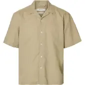 Selected Paita 'SLHClay' tummabeige