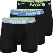 Nike Bokserit Advanced Micro Dri-fit 3-pack - Musta/violetti/neon, koko X-Small