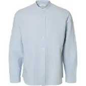 Selected Regclay Linen Pitkähihainen Kauluspaita
