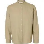 Selected Paita 'SLHClay' tummabeige