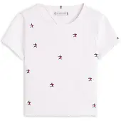 Tommy Hilfiger Paita 'Star' marine / punainen / valkoinen