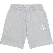 Calvin Klein Jeans Housut meleerattu harmaa / valkoinen