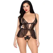 Leg avenue Eroottinen alusasusetti Babydoll