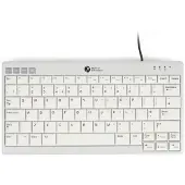 BakkerElkhuizen – BakkerElkhuizen UltraBoard 950 V2, Langallinen, USB, Näppäimen saksikytkin, QWERTY, Tummanharmaa, Vaaleanharmaa (BNEU950V2US)