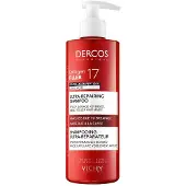 VICHY Dercos Collagen Filler 17 syväelvyttävä shampoo hiusten katkeiluun 400 ml