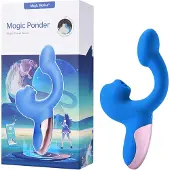 Magic Motion Magic Ponder - 2in1 klitoriskiihotin vibraattori - sininen