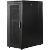 Digitus DN-31300-B, Itseseisova teline, 26U, 1200 kg, Näppäinlukko, Säädettävät jalat, Tehostunut kaapelinhallinta