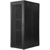 Digitus DN-31304-B, Itseseisova teline, 42U, 1200 kg, Näppäinlukko, Säädettävät jalat, Tehostunut kaapelinhallinta