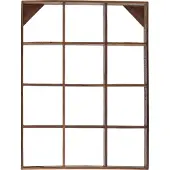 Creative Collection Tilo Shelf - Brown - 53X70X10CM