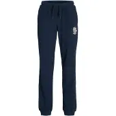 Jack & jones Junior Housut 'JPSTElogo' yönsininen / tummanoranssi / offwhite