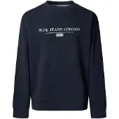 Pepe Jeans for man. PM5800144 Sweatshirt Summer navy (L), Casual, Cotton