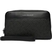 Tommy Hilfiger Th Flag Monogram Pouch - Black - ONE SIZE