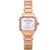 Karl Lagerfeld Square Classics 28mm 5atm Quartz/analogical Naisten Kello