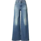 Levi's Farkut '728 High Rise Wide Leg' sininen denim