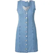 Levi's Vianna Vest Dress Special Show - Blue - M
