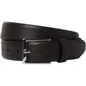 Hackett for man. HM4100065 Brown Pebble leather belt (40), Classic