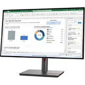 Lenovo ThinkVision P27h-30 68,6 cm (27\") 2560 x 1440 pikseliä Quad HD IPS Musta [Energiatehokkuusluokka F] (63A1GAT1EU)