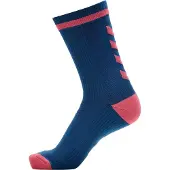 Hummel Elite Treenisukat - Navy/pinkki, koko 35-38