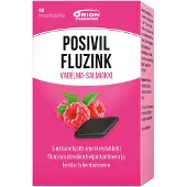 Posivil FluZink vadelma-salmiakki