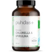 Puhdas+ Chlorella & Spirulina 500mg 300 tabl