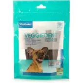 Virbac - VeggieDent X-Small 120g (0-5kg) x 15st - Koirat - Koiran herkut ja puruluut - Dentalherkut